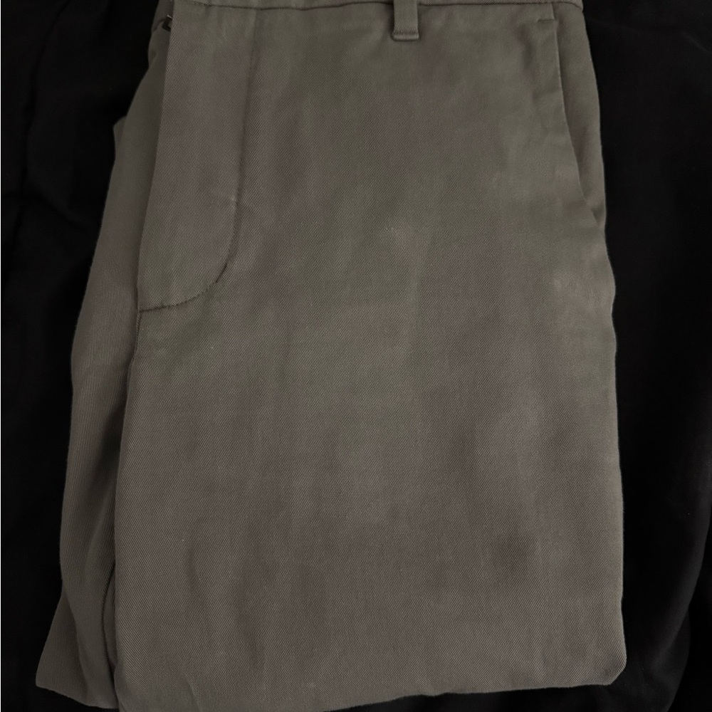 Everlane grey green performance chino